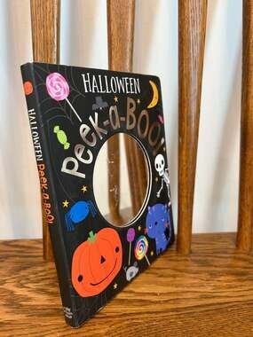 Halloween Peek-a-Boo! Board Book by Make Believe Ideas